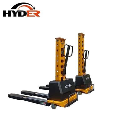 Hyder 500kg Semi Electric Pallet Stacker with 800mm Lift Height 1300mm Lifting Height
