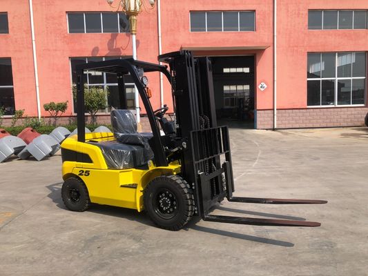 Quick Pallet Movement 2.5t Diesel Forklift with 1070mm Fork Length 2530X1150X1995MM