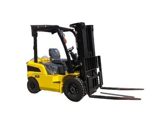 Operation 2.5t Diesel Forklift with Powerful Engine and Lift Height 3000mm-6000mm