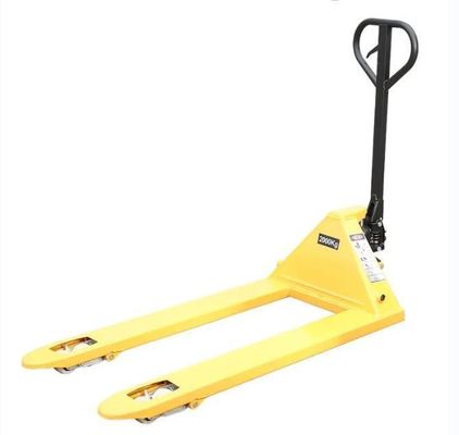 Versatile 3t Capacity Manual Pallet Jack with Adjustable Forks and 200mm Lift Height