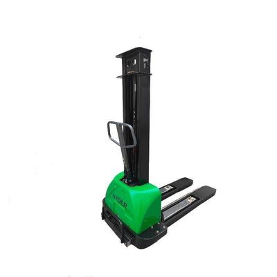 Self Loading Pallet Stacker Portable Auto Lift Electric Stacker with 1ton Capacity
