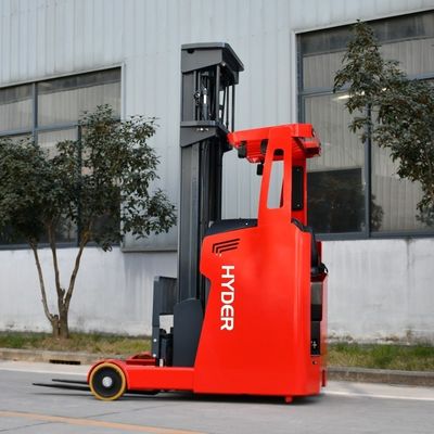 AC Motor Narrow Aisle Seated Electric Reach Truck HTFZ16 1.6-2.5 Ton Loading Capacity